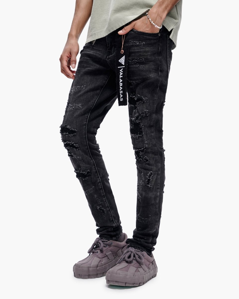 Valabasas - Edge Skinny - Black Wash