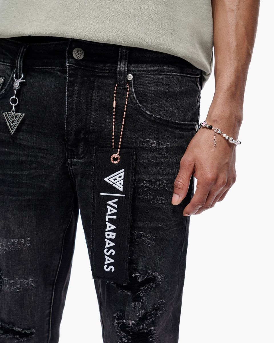 Valabasas - Edge Skinny - Black Wash
