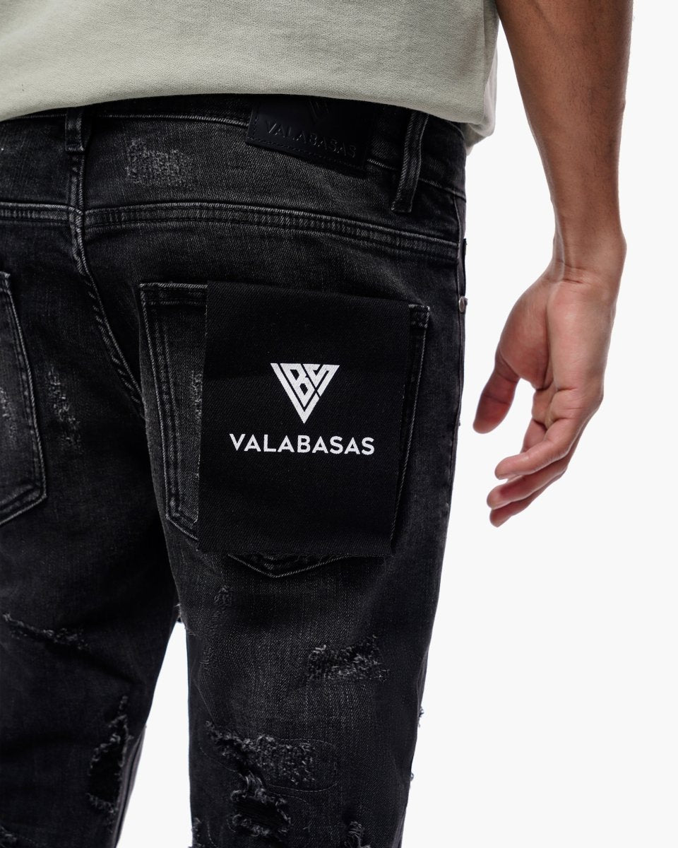 Valabasas - Edge Skinny - Black Wash