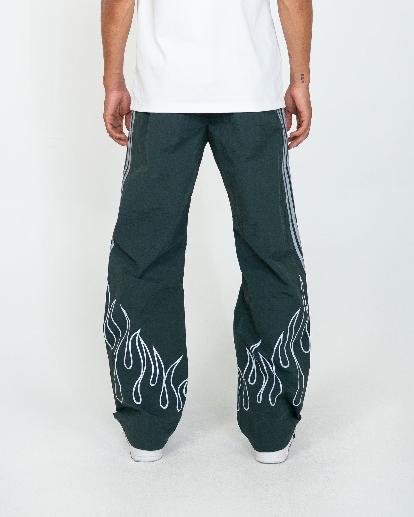 EPTM - Flame Highland Pants - Forest Green — front view