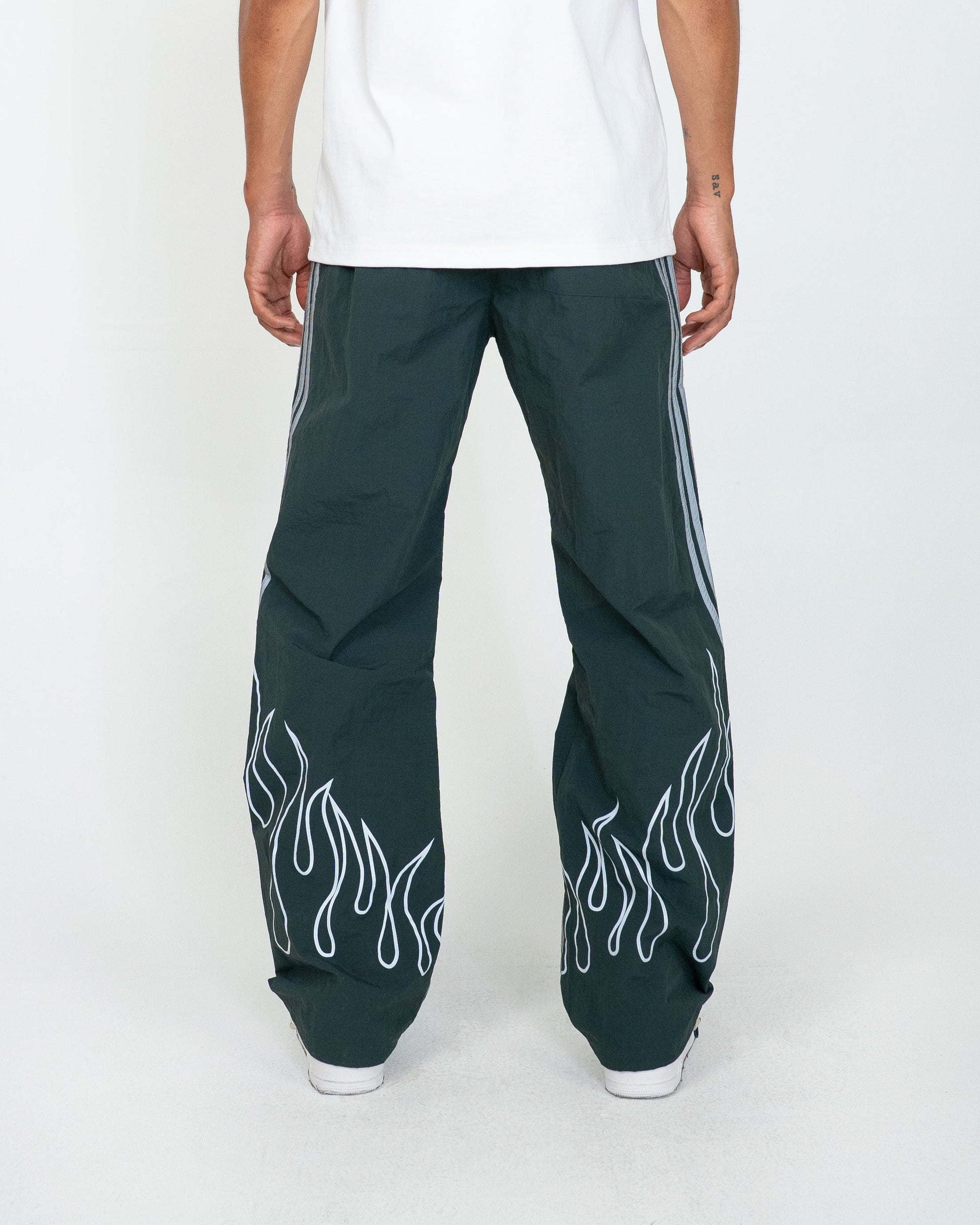 EPTM - Flame Highland Pants - Forest Green — front view
