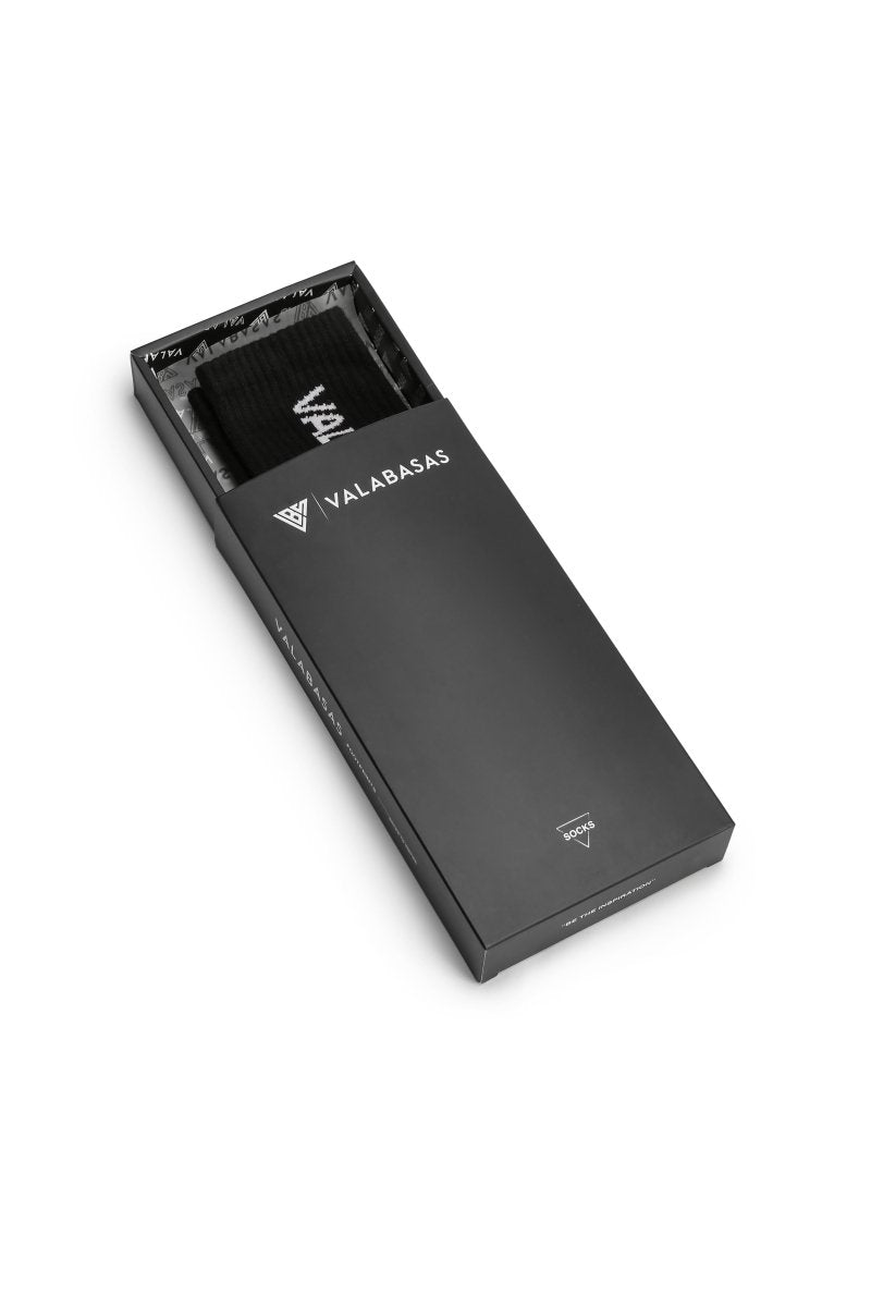 Valabasas - Footprint Socks - Black