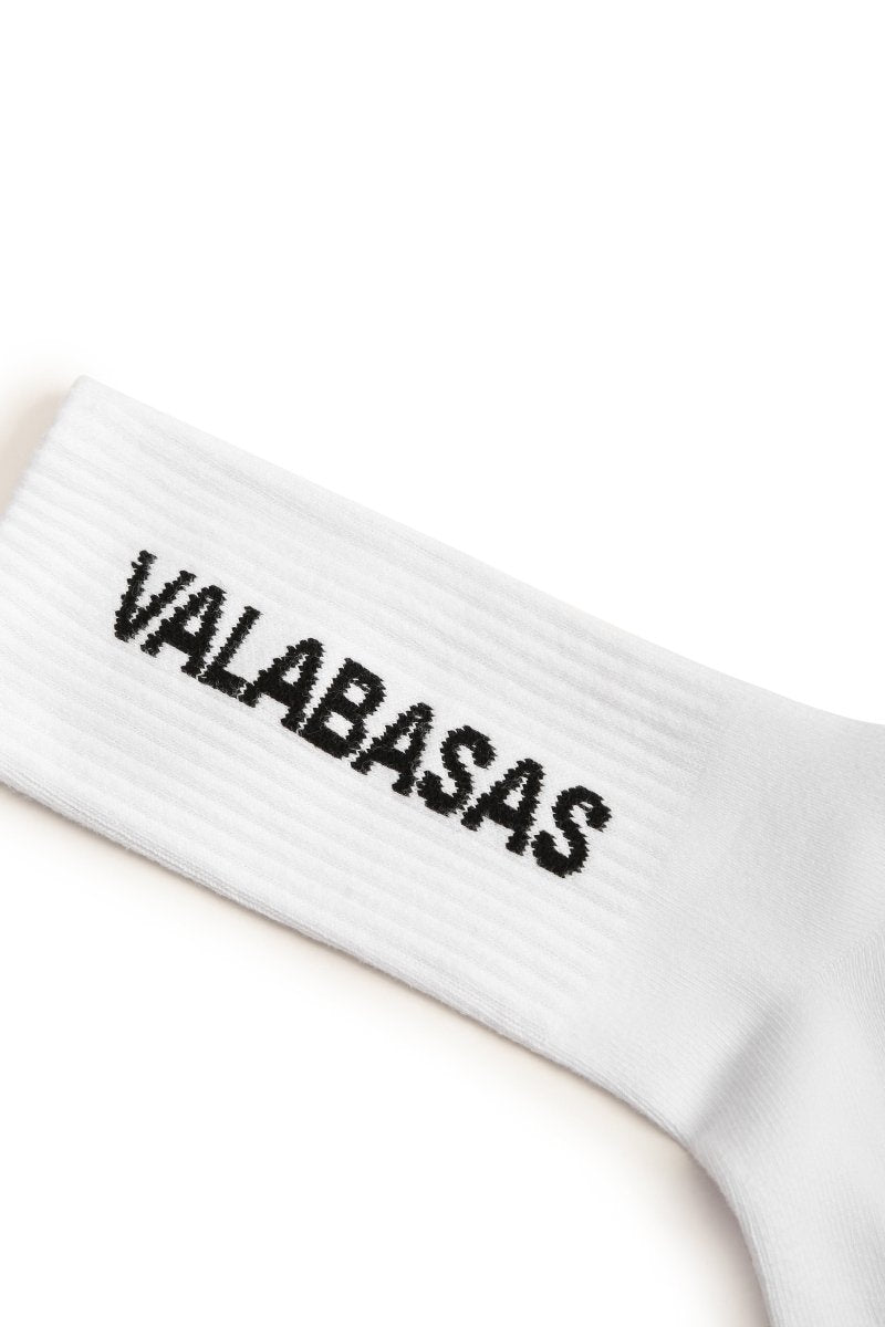 Valabasas - Footprint Socks - White