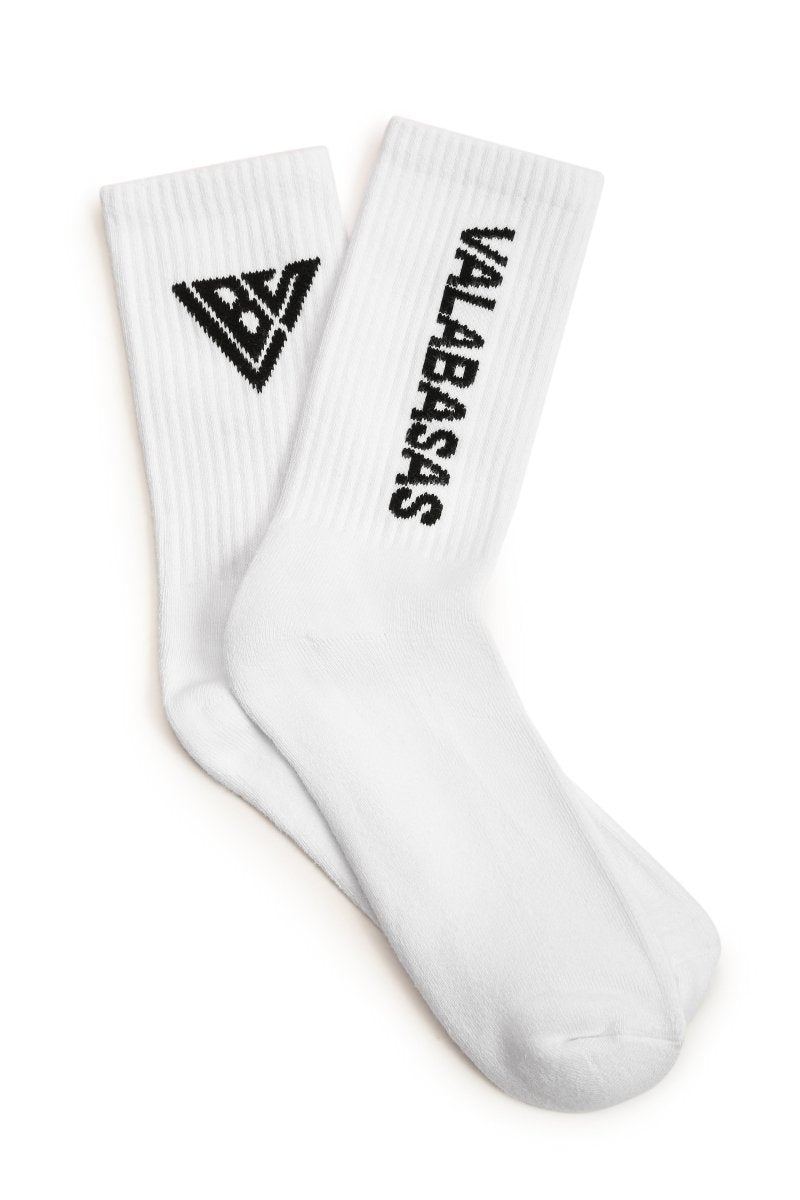 Valabasas - Footprint Socks - White
