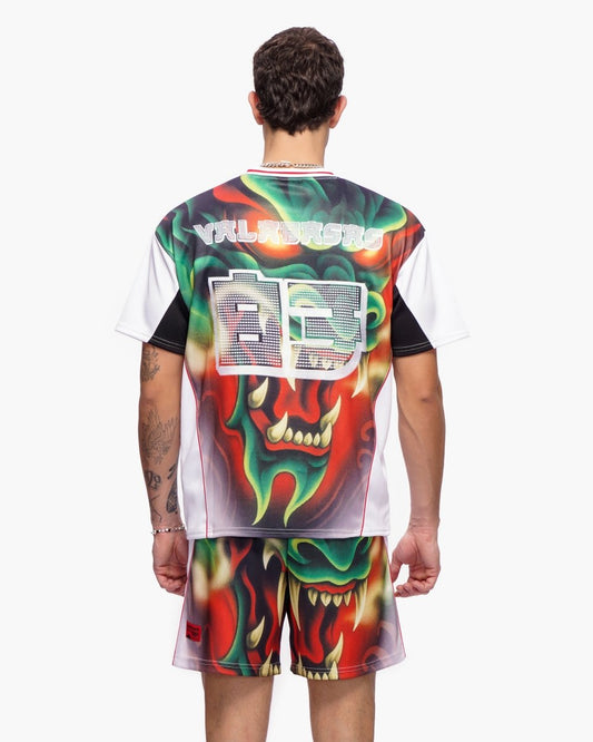 Valabasas - Green Inferno Tee - Multicolor