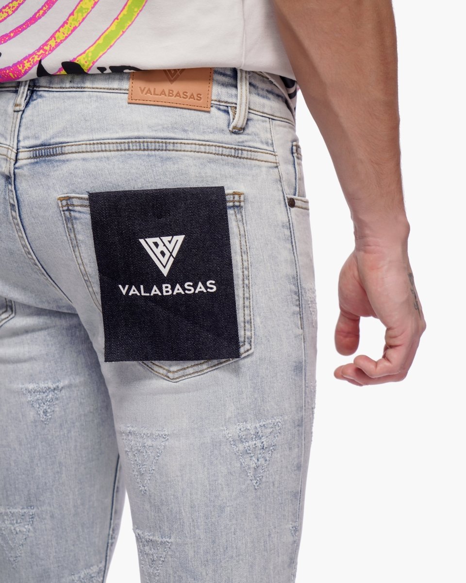 Valabasas - Iso Skinny Jean - Light Blue Wash