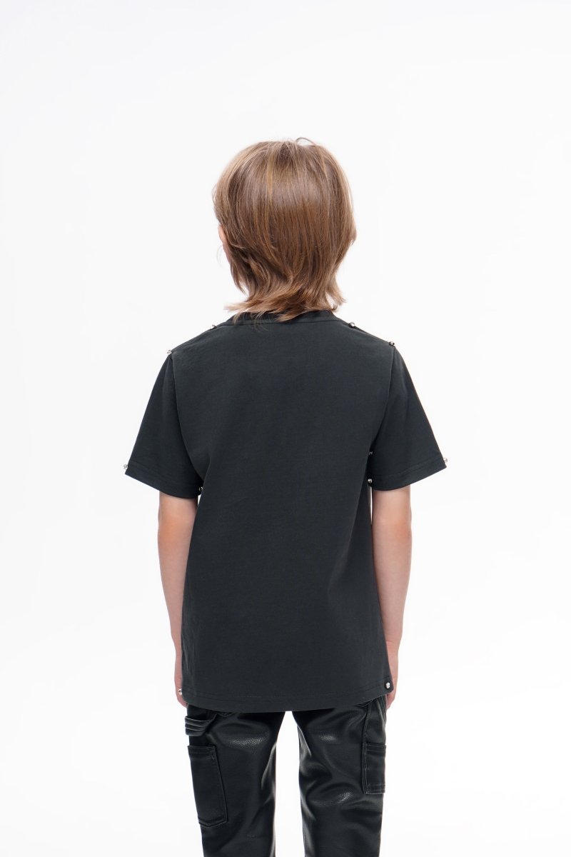 Valabasas - Kids Standard Grey Tee - Grey