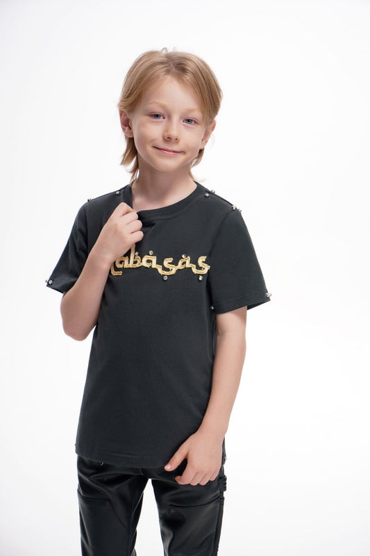 Valabasas - Kids Standard Grey Tee - Grey