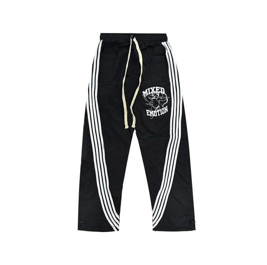 Mixed Emotion - Black “comfort” Pants — front view