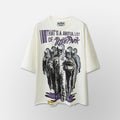 Hyde Park Cough Syrup Moto Racer Team Tee - White — front view