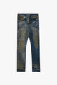 Vintage Blue Dark Blue