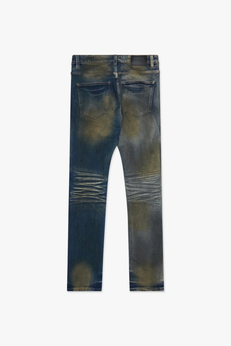 Valabasas - Mr. Flex Vintage Blue / Dark Blue Wash Jean - Vt Blue Dk Blue Wash