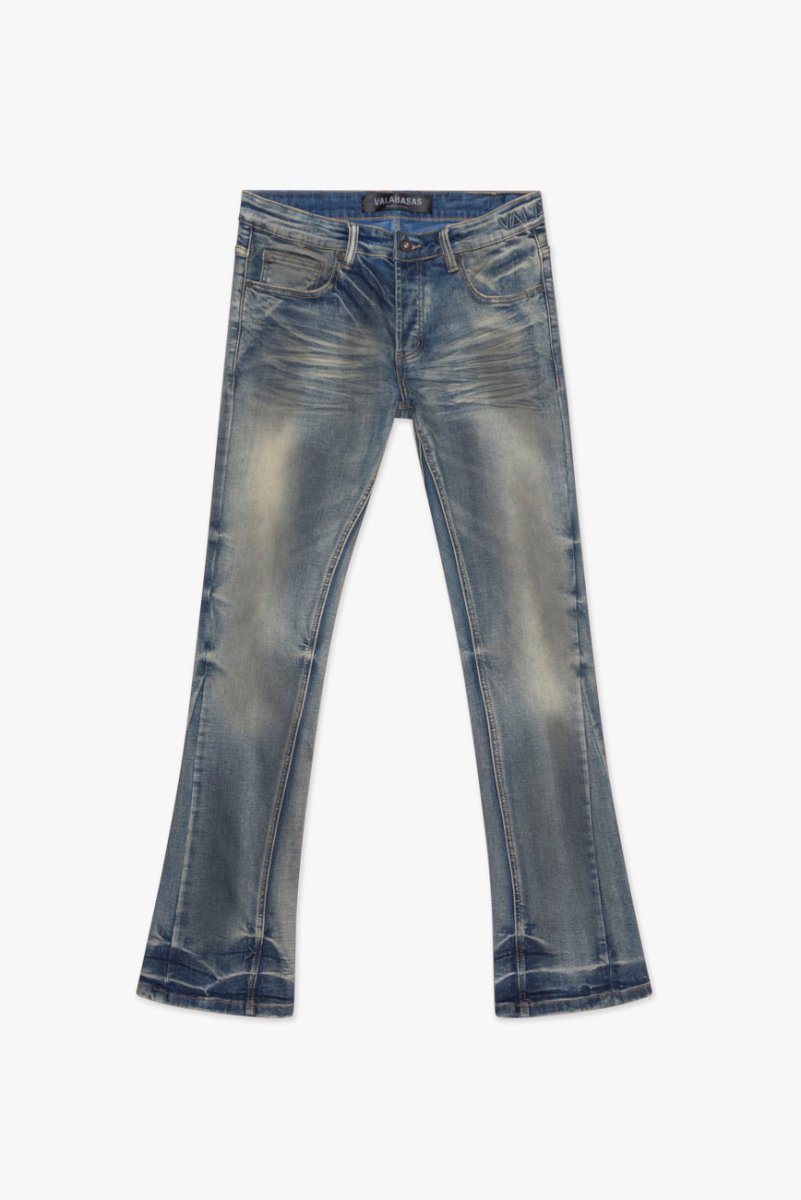 Valabasas - Mr. Stacked Jean - Dirty Vintage Blue
