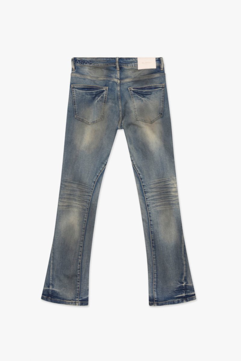 Valabasas - Mr. Stacked Jean - Dirty Vintage Blue