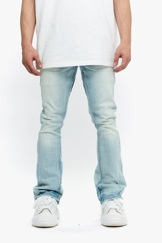 Valabasas - Mr. Stacked Jean - Light Wash