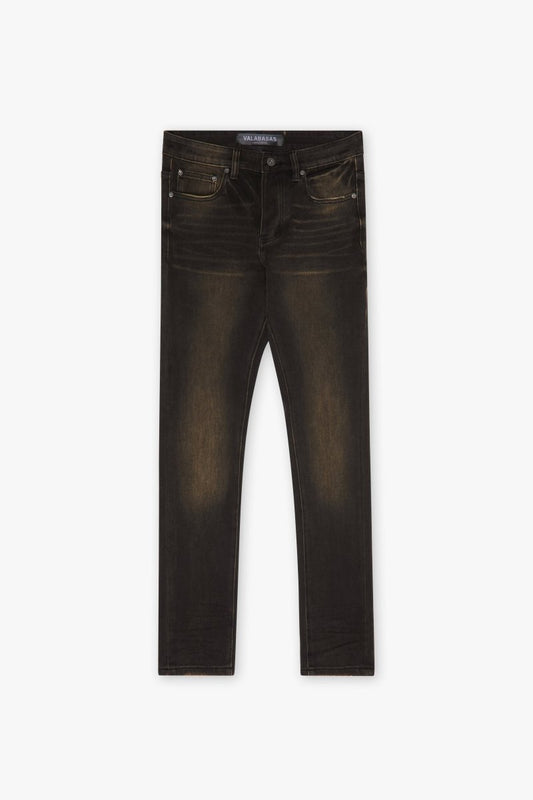 Valabasas - Mr.flex Skinny - Black Vintage Washed