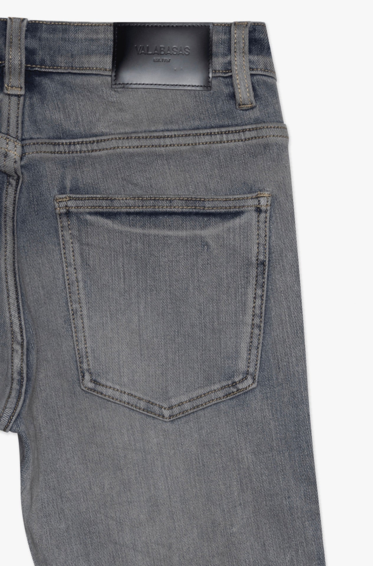 9-57 - Mr.flex Skinny Black/lt.blue - Black Light Blue — close-up detail
