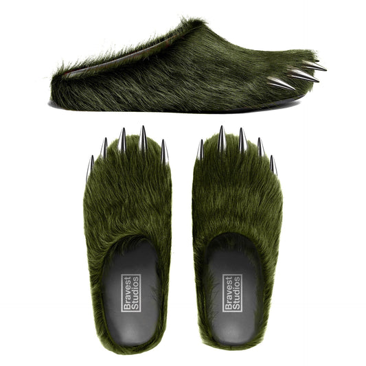 Bravest Studios - Bear Claw Mule - Green — front view