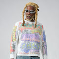 Duaa - Street Long Sleeve - White — front view