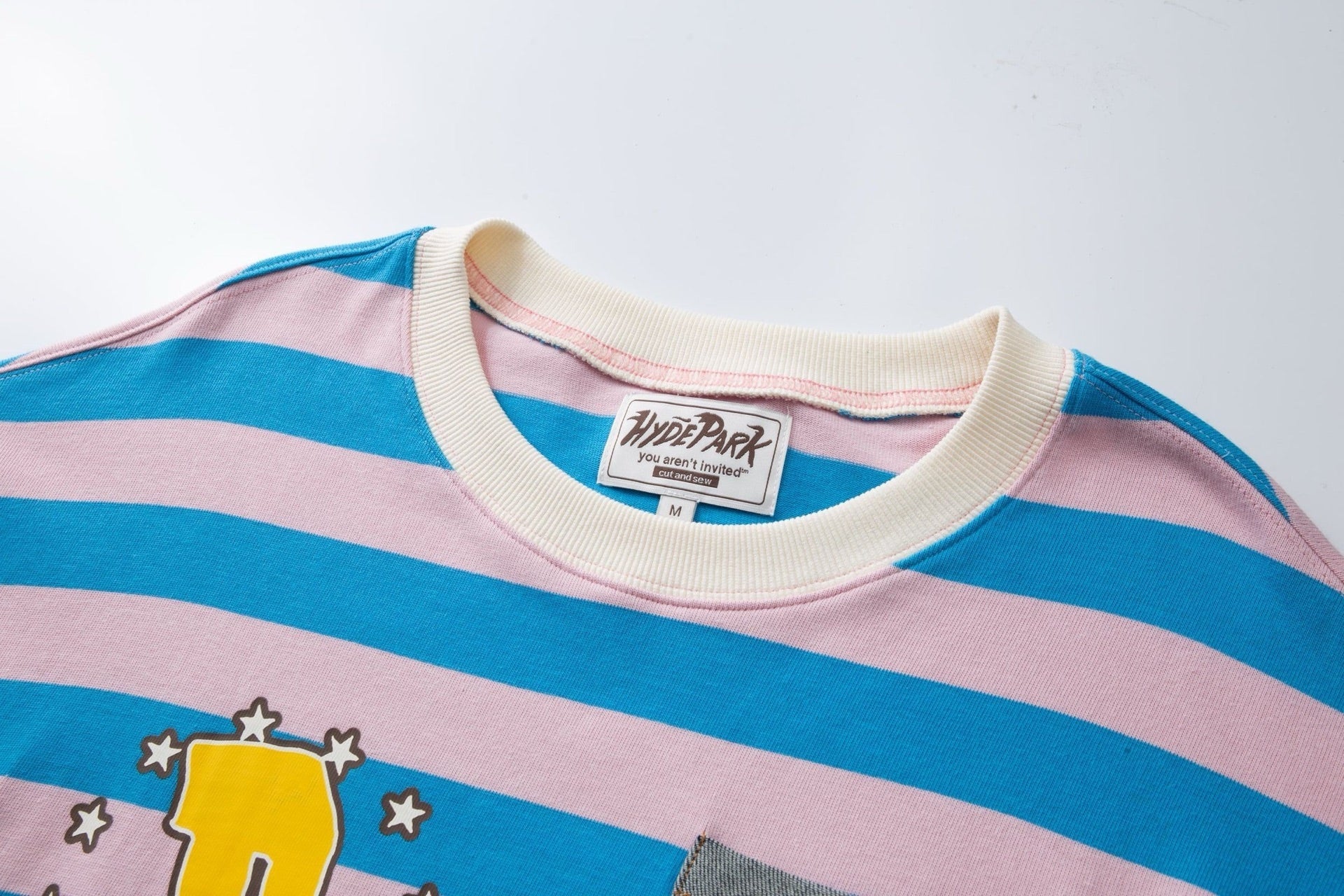 Hyde Park - School Of Hard Parks Crew - Blue/Pink — front view