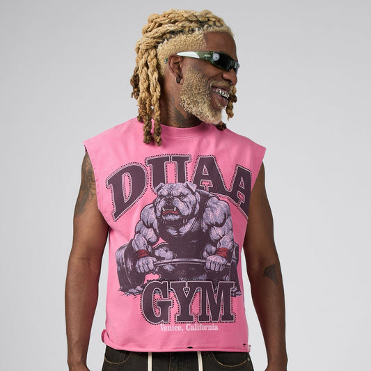 Duaa - Venice Cutoff - Pink — front view