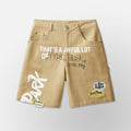 Hyde Park Carpenter Work Short ALOCS - Brown — front view