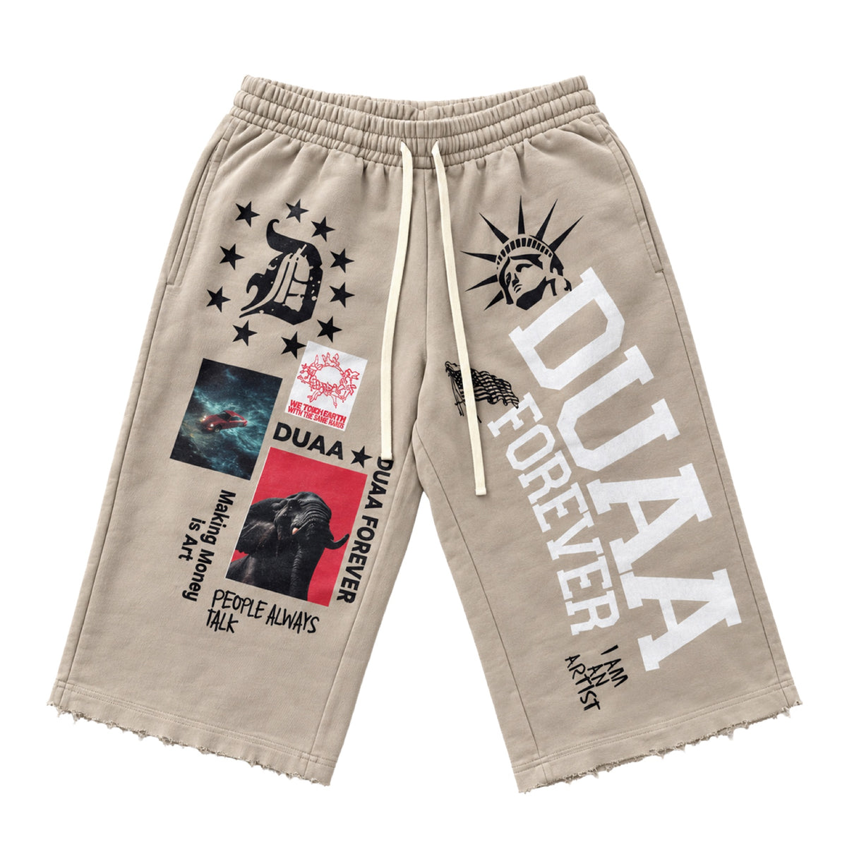 Duaa - Dune Capri - Tan — front view