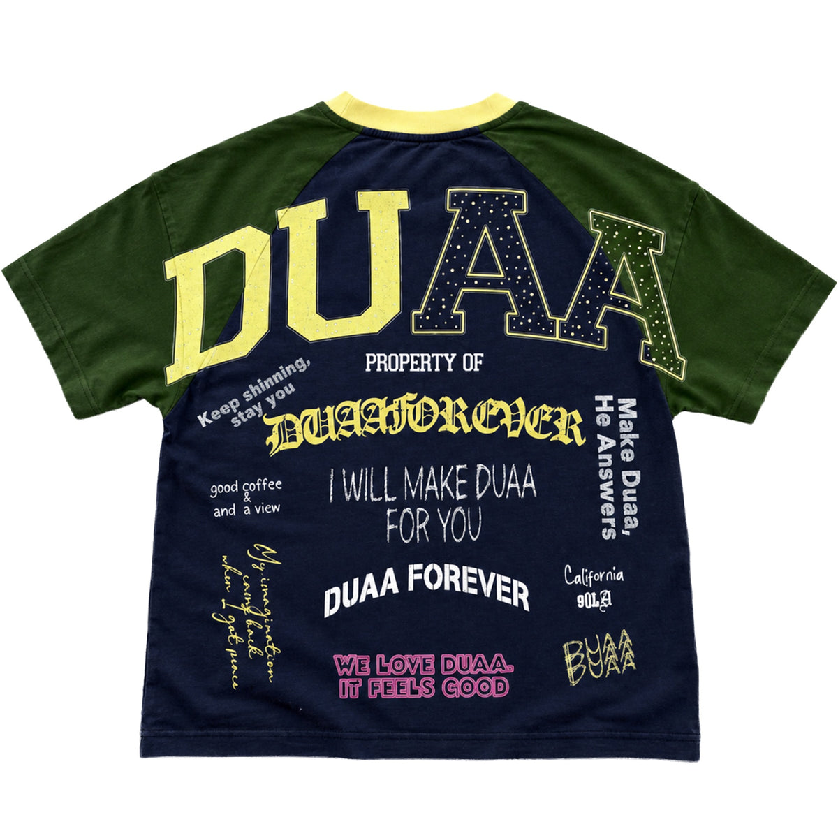 Duaa - Eternal Tee - Green — front view