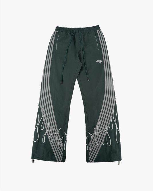 EPTM - Flame Highland Pants - Forest Green — front view