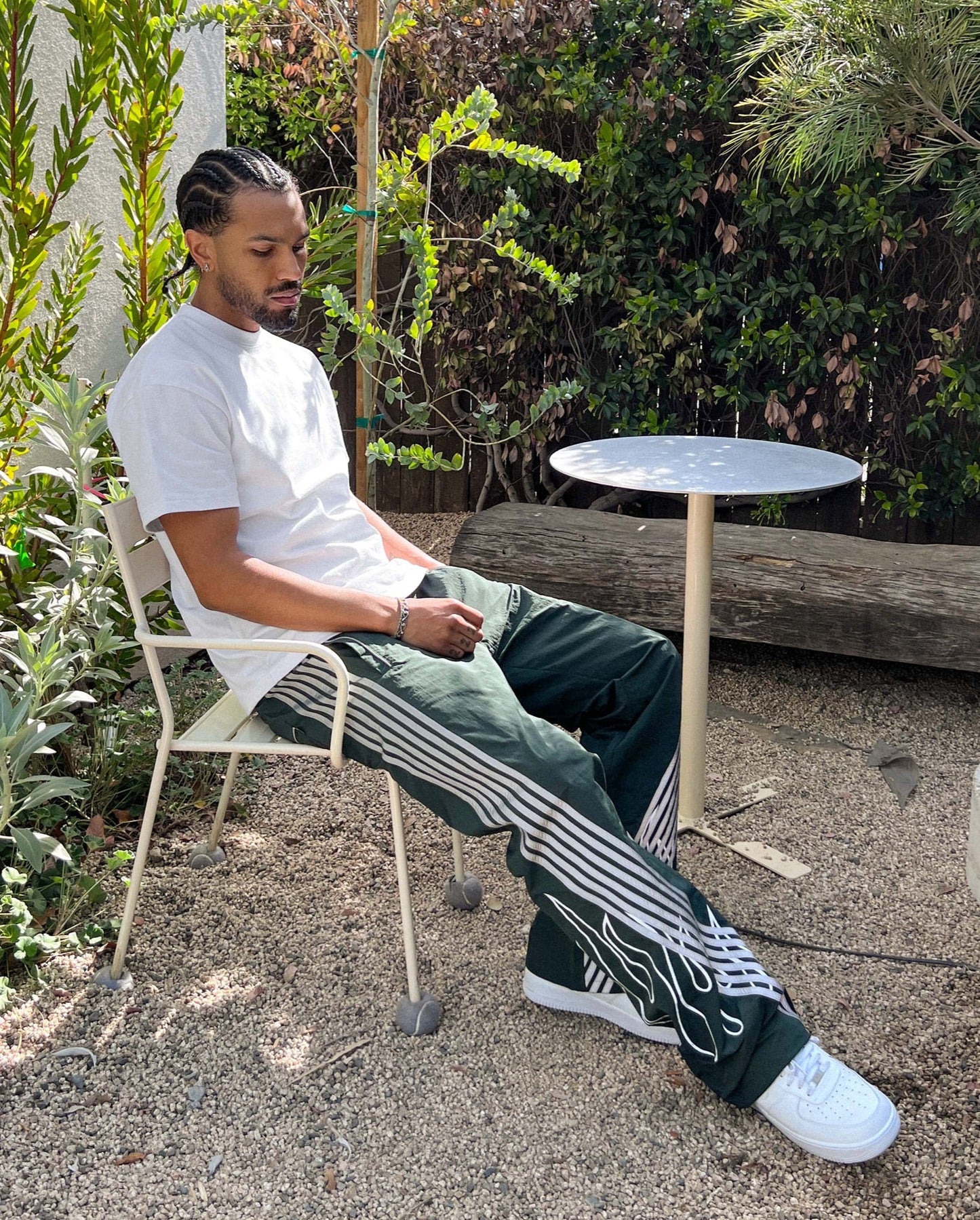 EPTM - Flame Highland Pants - Forest Green — front view