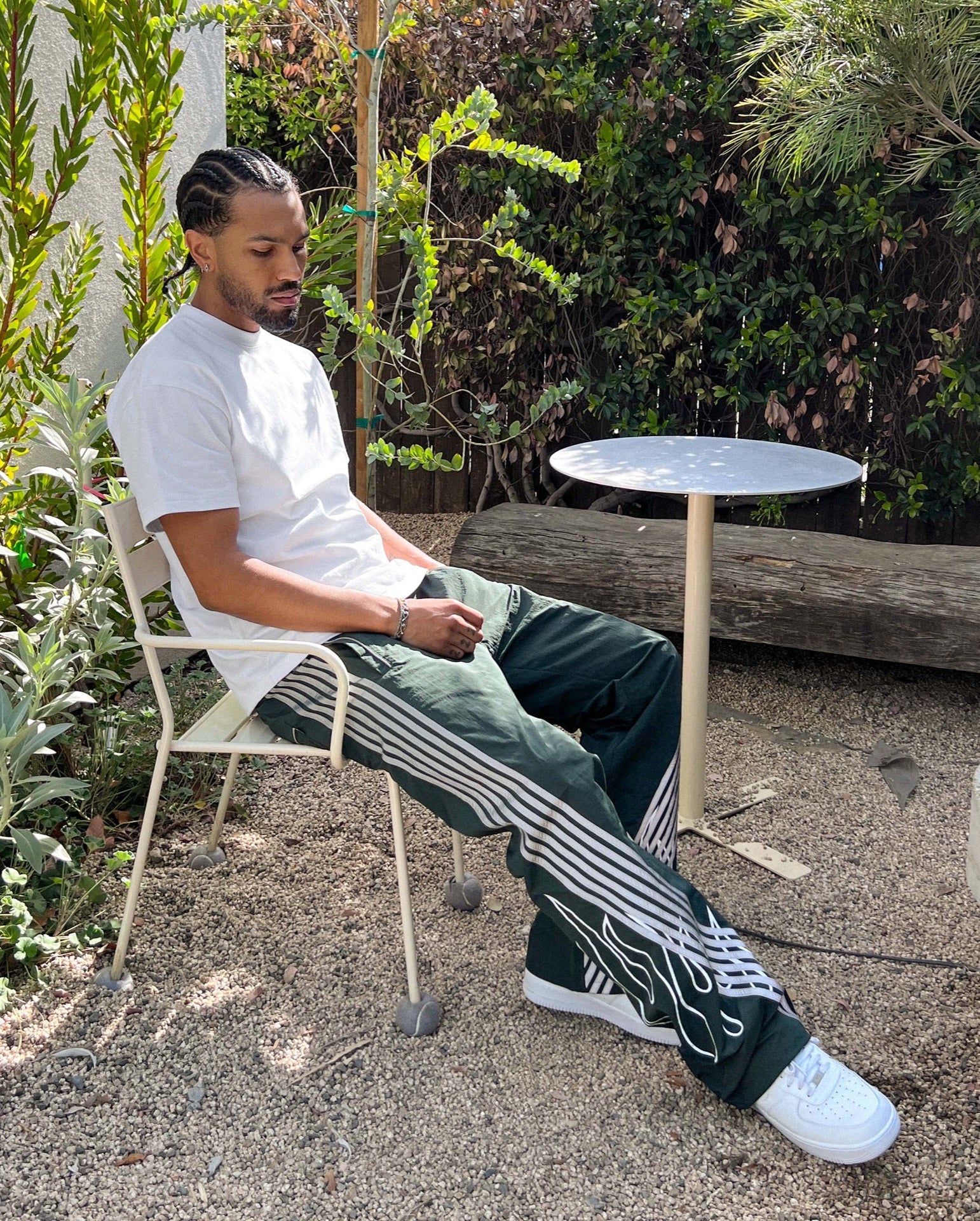EPTM - Flame Highland Pants - Forest Green — front view
