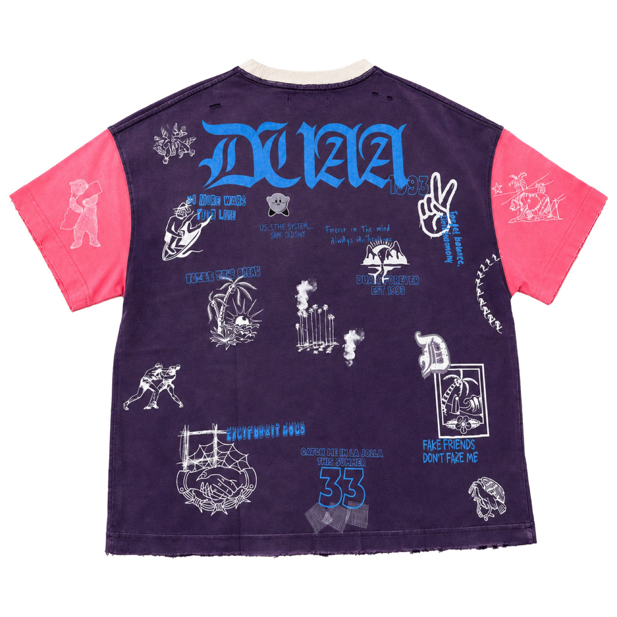 Duaa - Icon Tee - Purple — front view