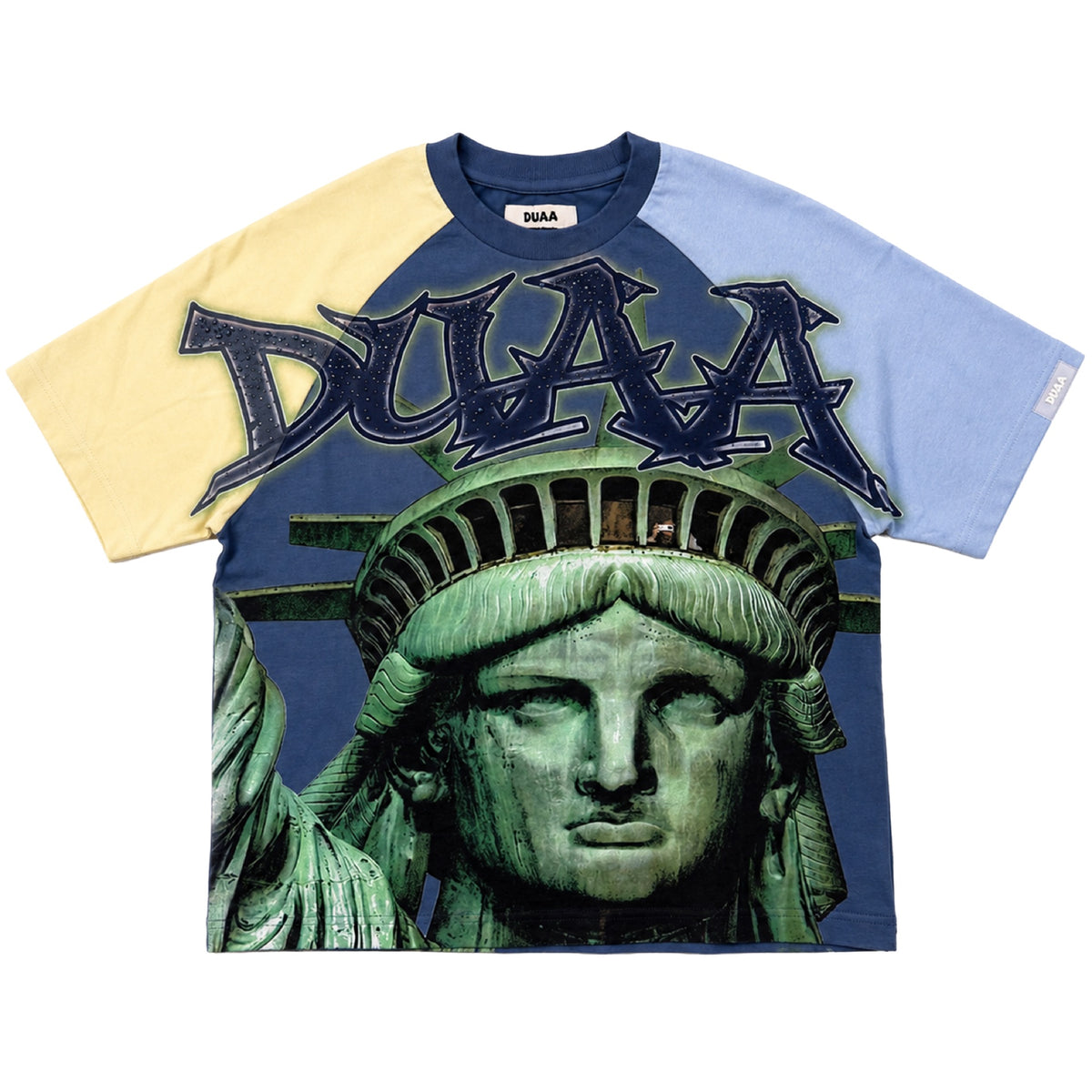 Duaa - Republic Tee - Blue — front view
