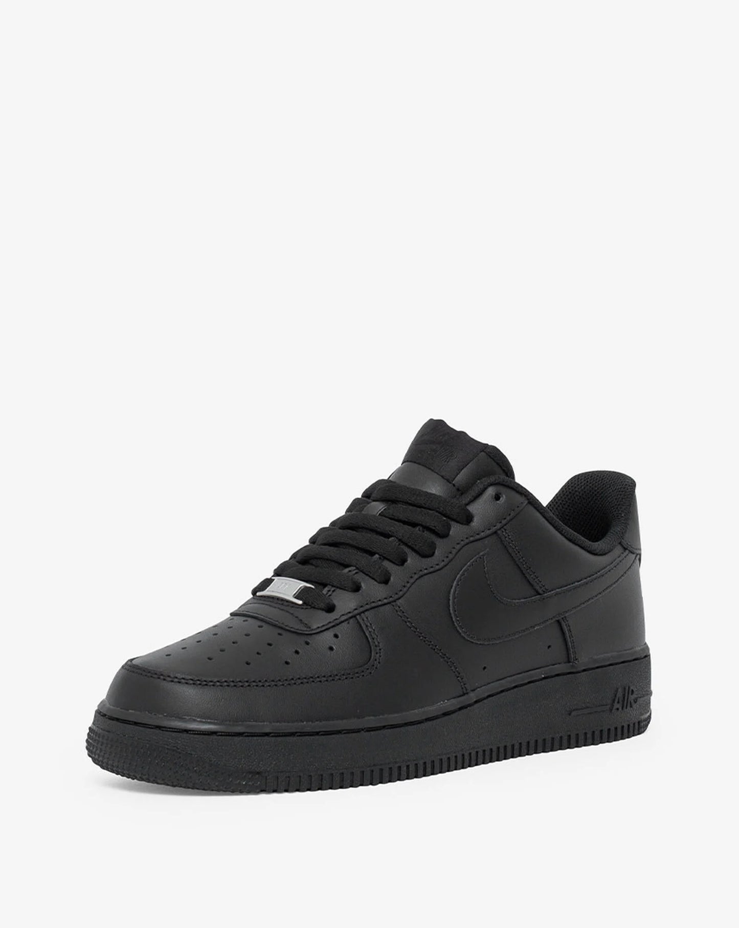 Nike Air Force 1 Low '07 - Black — Nike Air Force 1 — iconic silhouette, sneaker, side profile