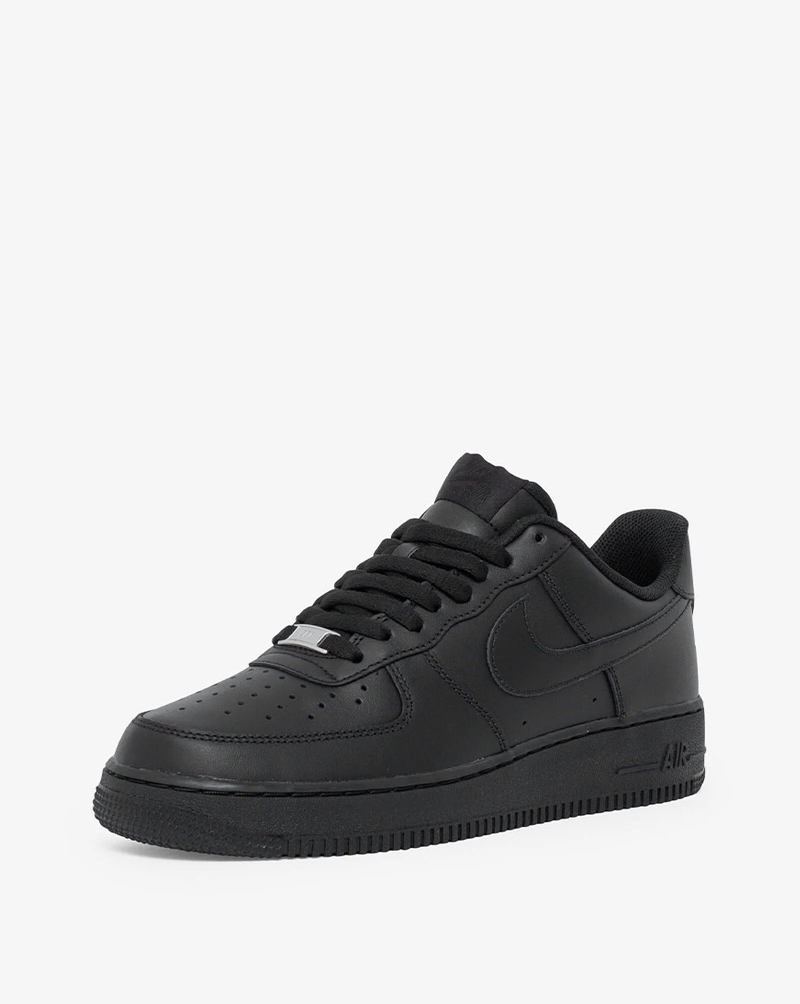 Nike Air Force 1 Low '07 - Black — Nike Air Force 1 — iconic silhouette, sneaker, side profile