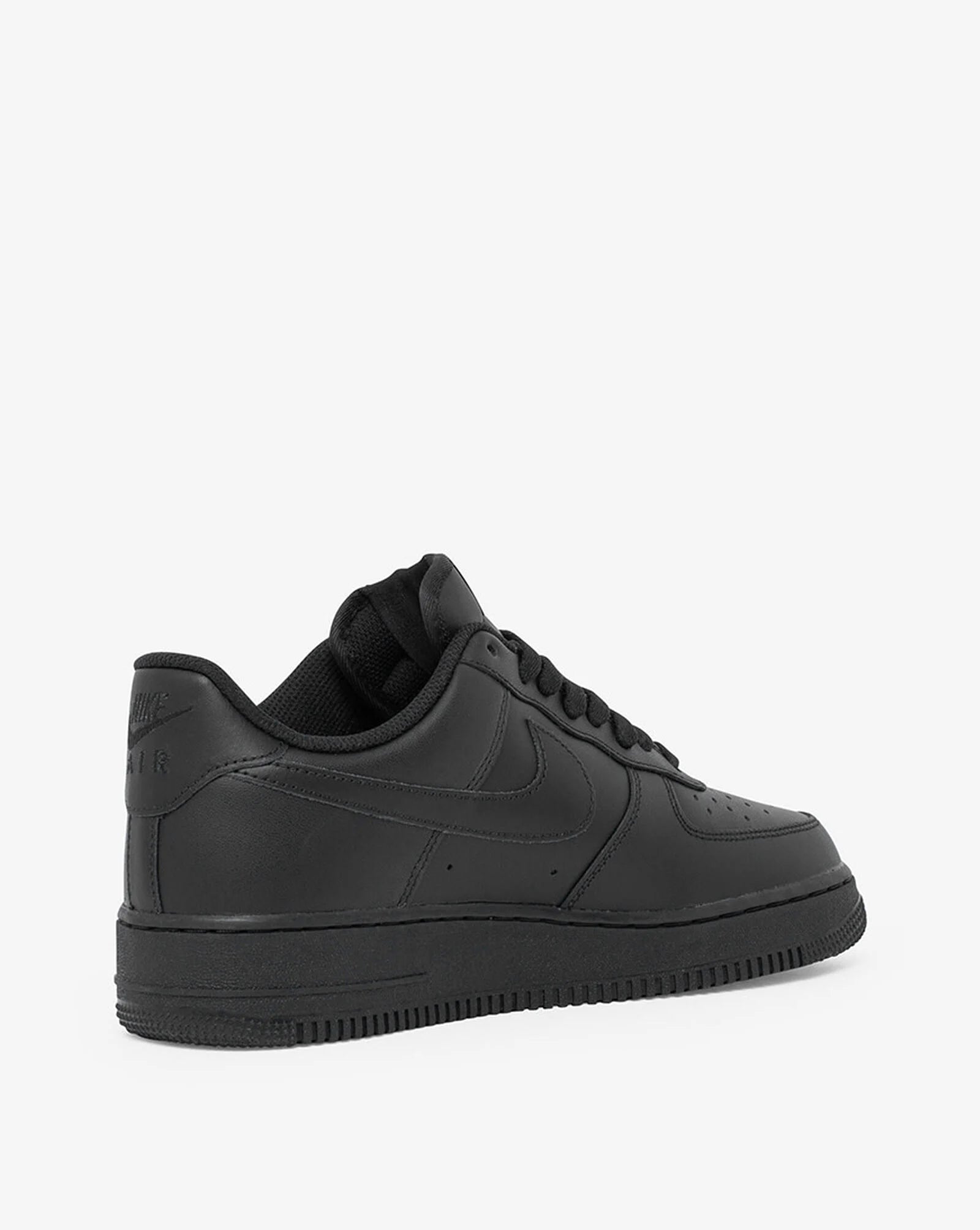 Nike Air Force 1 Low '07 - Black — Nike Air Force 1 — iconic silhouette, sneaker, side profile