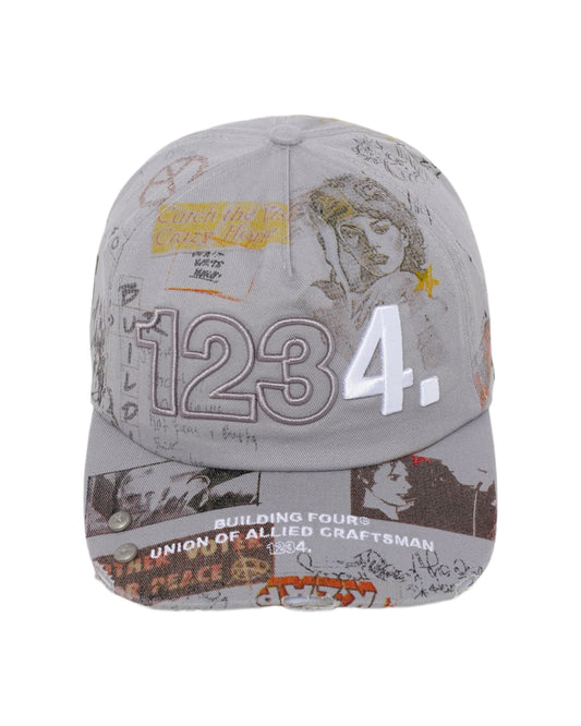BLDG4 - Precast Hat - Gray — front view