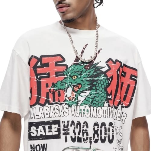 Valabasas - Japanese Motors Tee - Japanese Motors - White