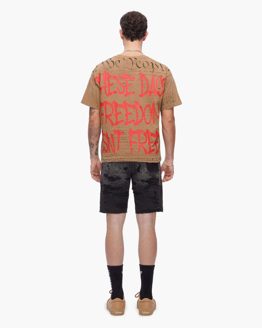 Valabasas - Freedom Tee - Freedom - Khaki
