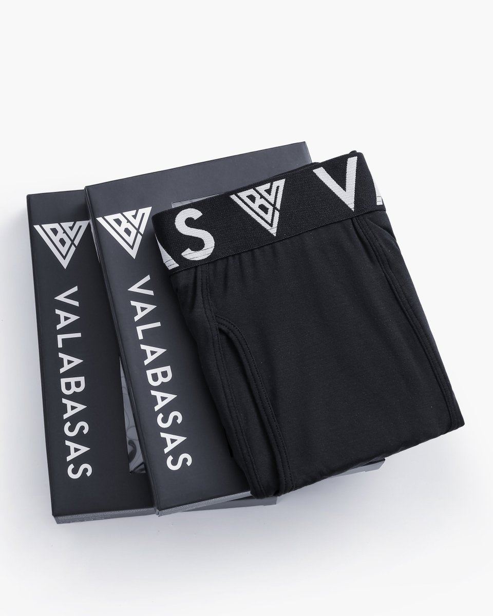Valabasas - Single Pack Essential Modal Boxer Brief - Black