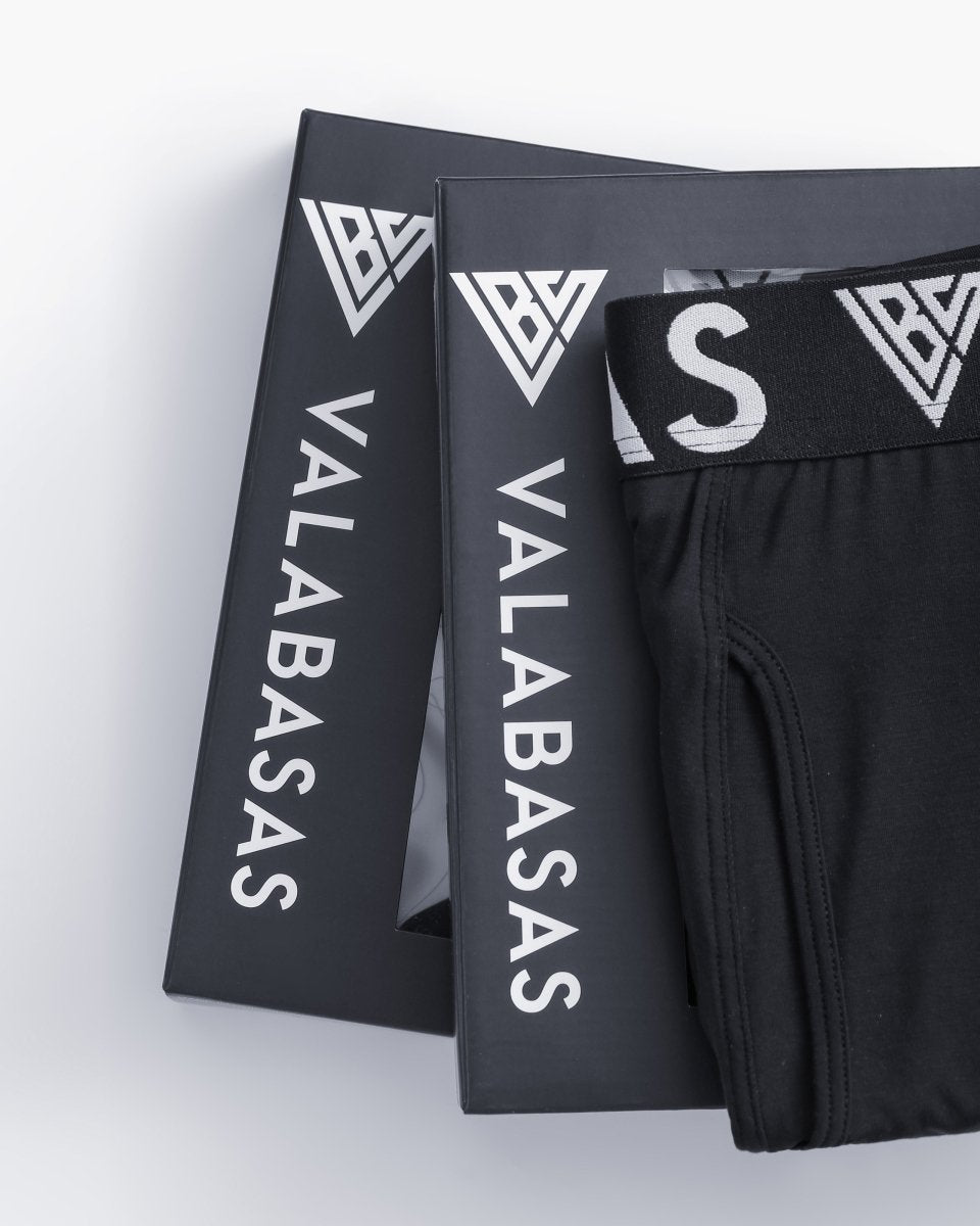 Valabasas - Single Pack Essential Modal Boxer Brief - Black