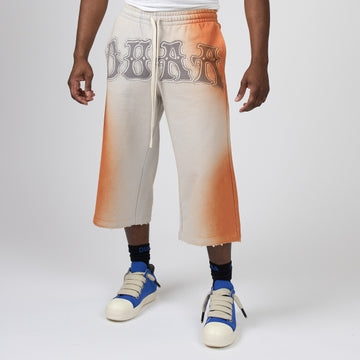 Duaa - Stone Capri - Orange — front view