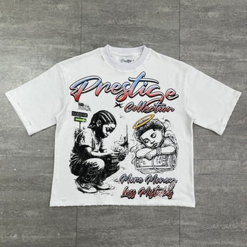 Prestige - More Money Less Mistakes Tee — front view
