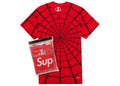 Supreme x Hanes - Spider-Man Tagless Tees (2-Pack) - Red — front view
