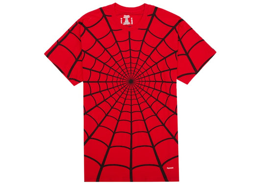 Supreme x Hanes - Spider-Man Tagless Tees (2-Pack) - Red — front view