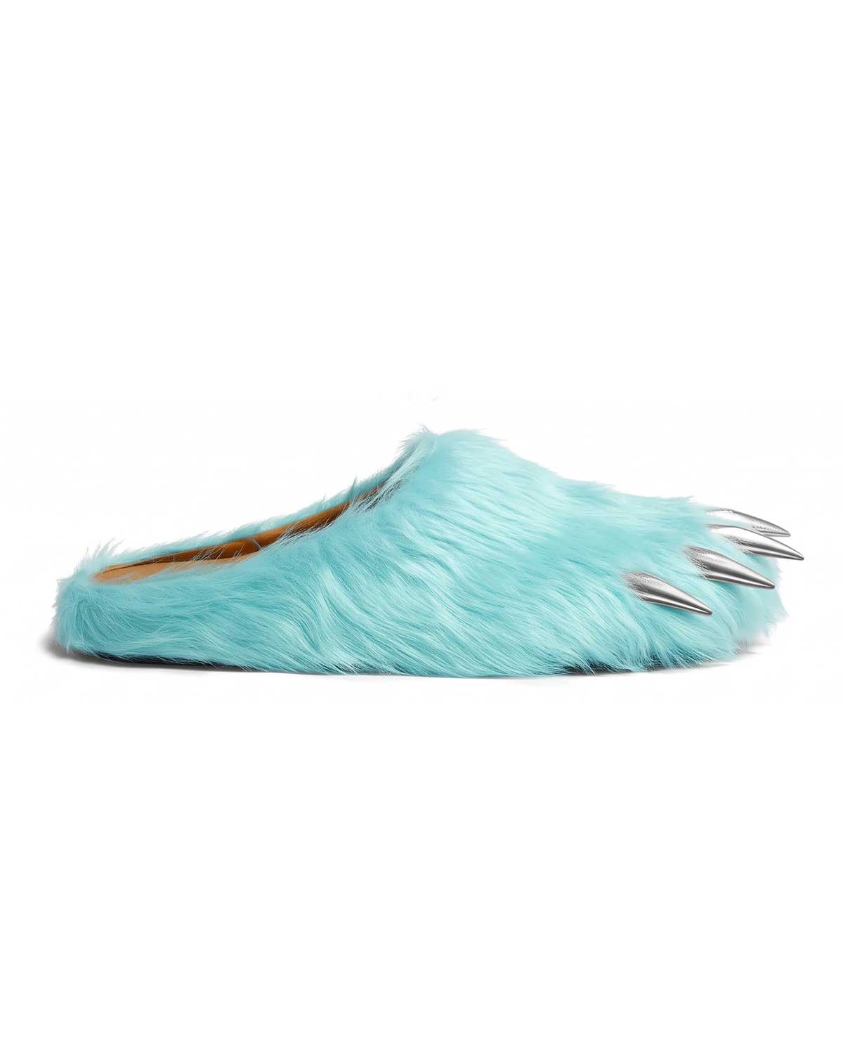 Bravest Studios Bear Claw Mules Teal - view 1