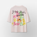 Hyde Park Triple Up Tee - Pink — front view
