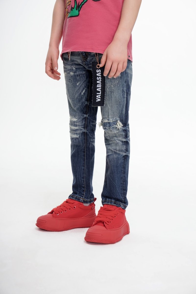 Valabasas - Viggo Kids Skinny Denim Jeans - Light Washed