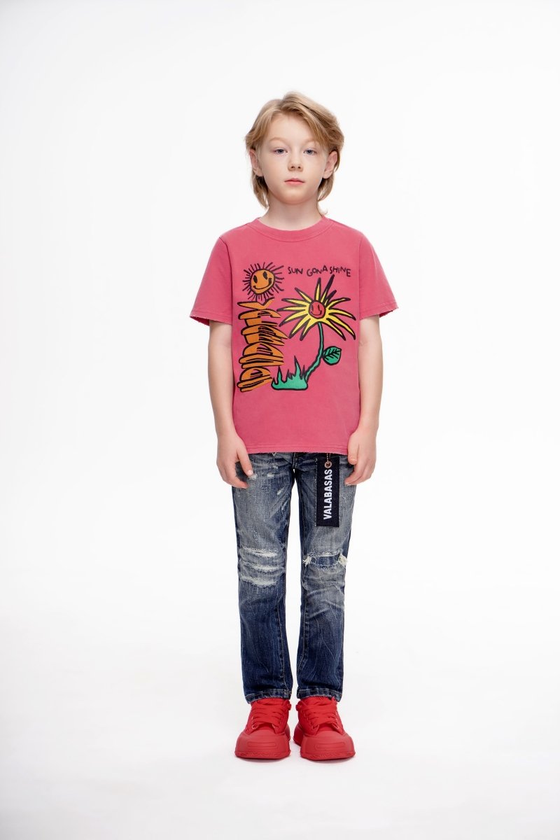 Valabasas - Viggo Kids Skinny Denim Jeans - Light Washed