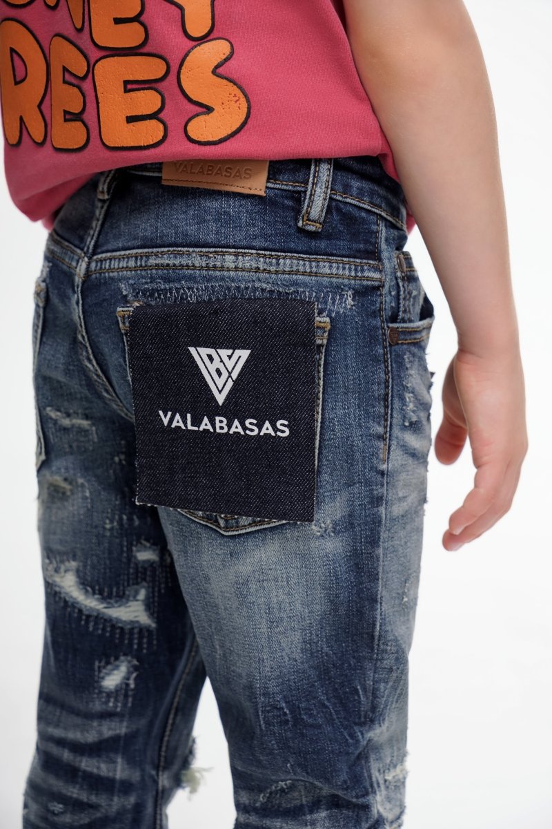 Valabasas - Viggo Kids Skinny Denim Jeans - Light Washed